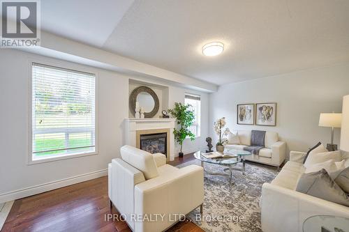 1638 Coldstream Street, Oshawa, ON - Indoor Photo Showing Living Room With Fireplace