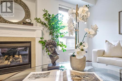 1638 Coldstream Drive, Oshawa, ON - Indoor Photo Showing Living Room With Fireplace