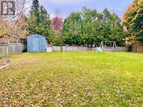 331 St. Vincent Street, Barrie, ON - Outdoor With Backyard