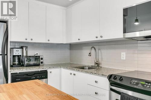 2 - 34 Boston Avenue, Toronto, ON - Indoor Photo Showing Kitchen With Upgraded Kitchen