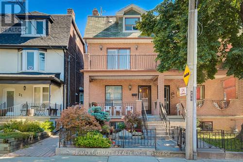 19 Grace Street, Toronto, ON - Outdoor With Deck Patio Veranda With Facade