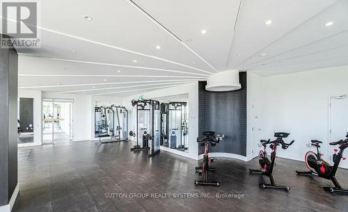 1107 - 30 Gibbs Road, Toronto, ON - Indoor Photo Showing Gym Room