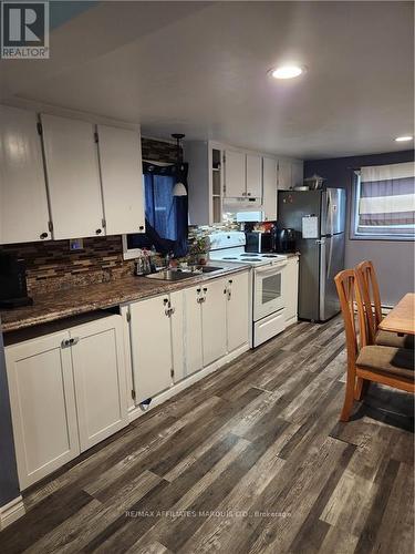 12241/2 Cumberland Street, Cornwall, ON - Indoor Photo Showing Kitchen With Double Sink