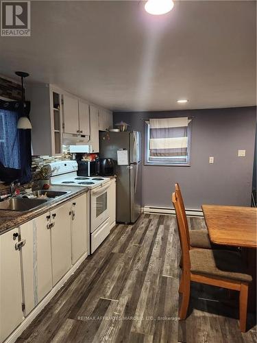 12241/2 Cumberland Street, Cornwall, ON - Indoor Photo Showing Kitchen With Double Sink