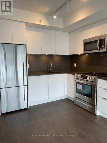 1113 - 25 Richmond Street E, Toronto, ON - Indoor Photo Showing Kitchen With Stainless Steel Kitchen