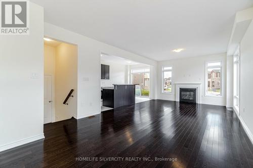 1 Armilia Place, Whitby, ON - Indoor Photo Showing Living Room With Fireplace