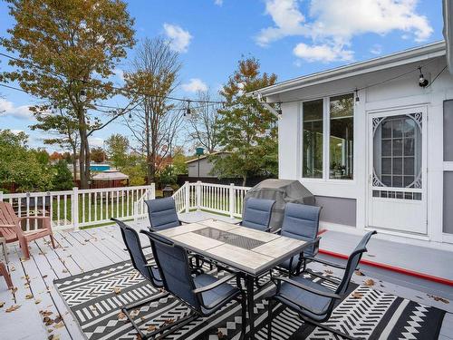 Terrasse - 3145 Place Richelieu, Shawinigan, QC - Outdoor With Deck Patio Veranda With Exterior