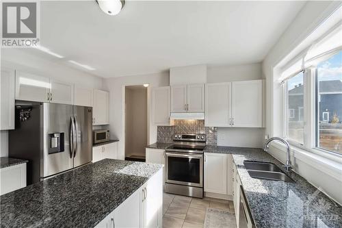 503 Ponthieu Circle, Ottawa, ON - Indoor Photo Showing Kitchen With Double Sink With Upgraded Kitchen