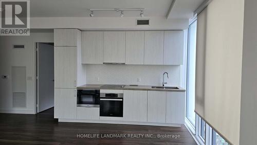 2605 - 158 Front Street E, Toronto, ON - Indoor Photo Showing Kitchen With Double Sink