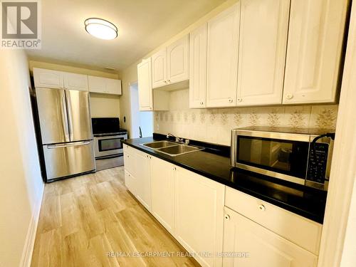 10 William Street, Brant, ON - Indoor Photo Showing Kitchen With Double Sink