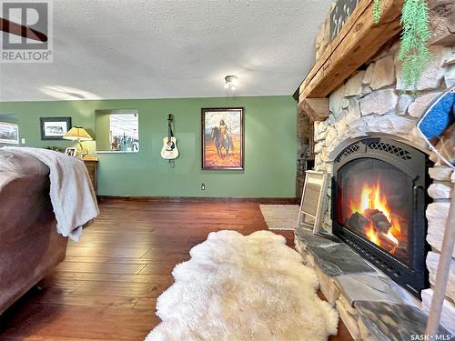 The French Ranch, Brock Rm No. 64, SK - Indoor With Fireplace