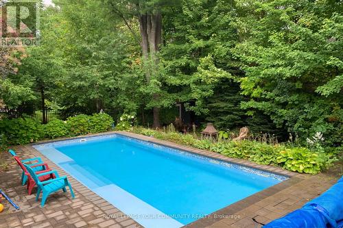 49 Heatherwood Drive, Springwater, ON - Outdoor With In Ground Pool With Backyard