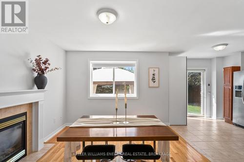 82 Bird Street, Barrie (Edgehill Drive), ON - Indoor Photo Showing Living Room With Fireplace