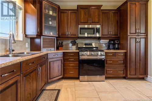 2537 Route 515, Sainte-Marie-De-Kent, NB - Indoor Photo Showing Kitchen With Double Sink