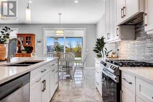 21354 Klondyke Road, Wheatley, ON - Indoor Photo Showing Kitchen With Double Sink With Upgraded Kitchen