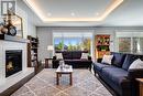 21354 Klondyke Road, Wheatley, ON  - Indoor Photo Showing Living Room With Fireplace 