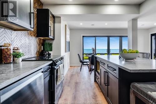 555 Heritage Road, Kingsville, ON - Indoor Photo Showing Kitchen With Upgraded Kitchen