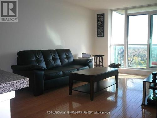 1406 - 4879 Kimbermount Avenue, Mississauga, ON - Indoor Photo Showing Living Room