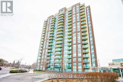 1406 - 4879 Kimbermount Avenue, Mississauga, ON - Outdoor With Balcony With Facade