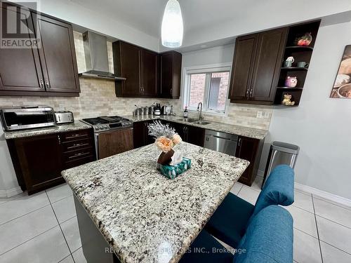 52 Valleyscape Trail, Caledon, ON - Indoor Photo Showing Kitchen With Double Sink