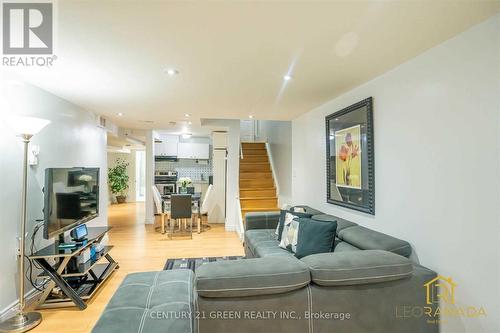 Bsmt - 18 Fiddlehead Terrace, Toronto, ON - Indoor Photo Showing Living Room