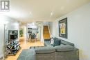 Bsmt - 18 Fiddlehead Terrace, Toronto, ON  - Indoor Photo Showing Living Room 