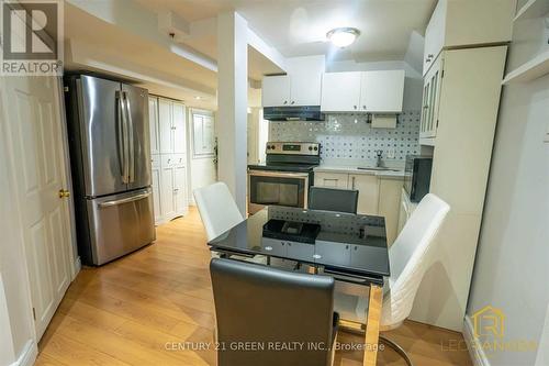 Bsmt - 18 Fiddlehead Terrace, Toronto, ON - Indoor Photo Showing Kitchen With Stainless Steel Kitchen