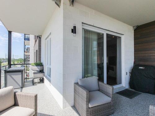 Balcony - 303-12000 Rue D'Amboise, Mirabel, QC - Outdoor With Exterior