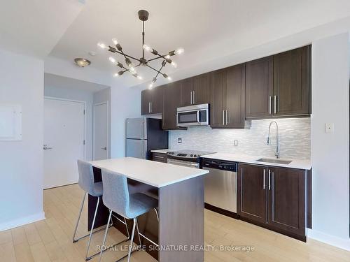 1508-1171 Queen St W, Toronto, ON - Indoor Photo Showing Kitchen With Stainless Steel Kitchen