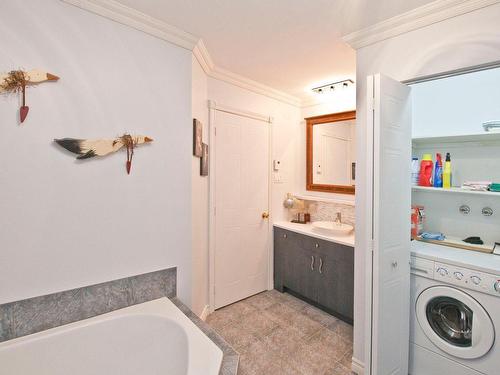 Bathroom - 2-490 Rue De La Colline, Sainte-Adèle, QC - Indoor Photo Showing Laundry Room