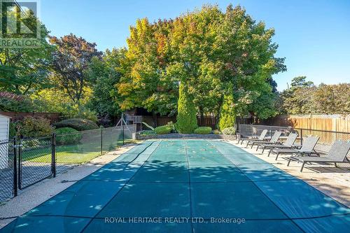 91 Colonial Avenue, Toronto, ON - Outdoor With In Ground Pool With Backyard