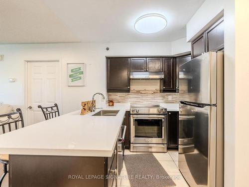 119-3070 Rotary Way, Burlington, ON - Indoor Photo Showing Kitchen With Stainless Steel Kitchen With Double Sink With Upgraded Kitchen