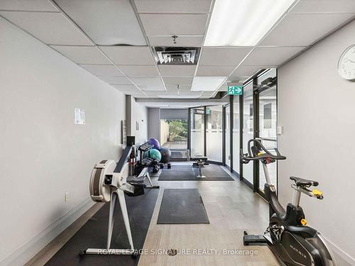 504-8 Lisa St, Brampton, ON - Indoor Photo Showing Gym Room