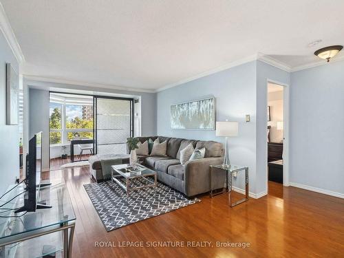 504-8 Lisa St, Brampton, ON - Indoor Photo Showing Living Room