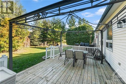 95 Randall James Drive, Stittsville, ON - Outdoor With Deck Patio Veranda With Exterior