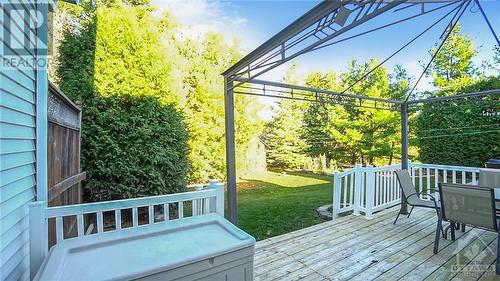 95 Randall James Drive, Stittsville, ON - Outdoor With Deck Patio Veranda With Exterior