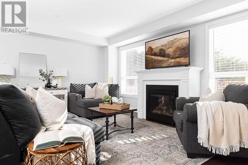 74 Fieldstream Chase, Bracebridge, ON - Indoor Photo Showing Living Room With Fireplace