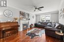 21 Tuscani Drive, Hamilton, ON  - Indoor Photo Showing Living Room With Fireplace 