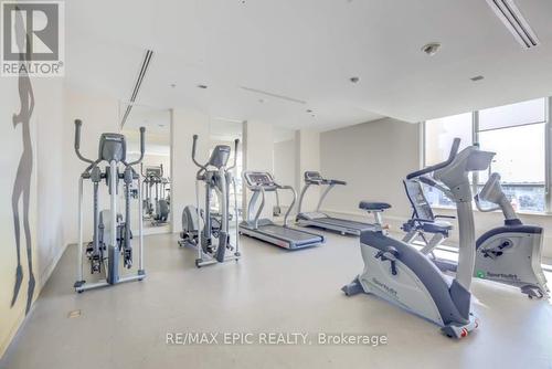 1101 - 1215 Bayly Street, Pickering, ON - Indoor Photo Showing Gym Room