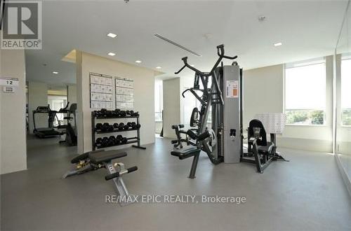 1101 - 1215 Bayly Street, Pickering, ON - Indoor Photo Showing Gym Room