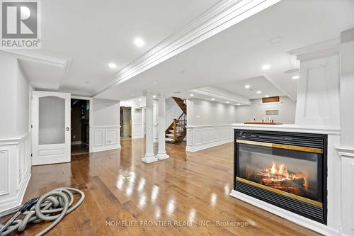 192 Kimber Crescent W, Vaughan, ON - Indoor With Fireplace