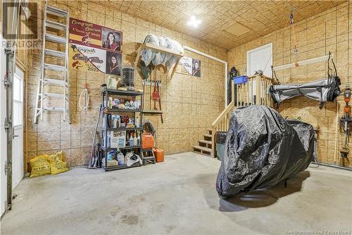 16 Southampton Court, Hartland, NB - Indoor Photo Showing Garage