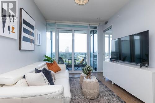 1212 - 90 Park Lawn Road, Toronto, ON - Indoor Photo Showing Living Room