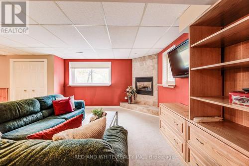 1 - 414 Craigleith Drive, Waterloo, ON - Indoor Photo Showing Living Room With Fireplace