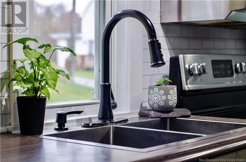 5 Wallace Cove Road, Blacks Harbour, NB - Indoor Photo Showing Kitchen With Double Sink