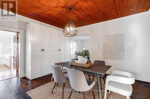 22384 Pratt Siding Road, Southwest Middlesex, ON - Indoor Photo Showing Dining Room