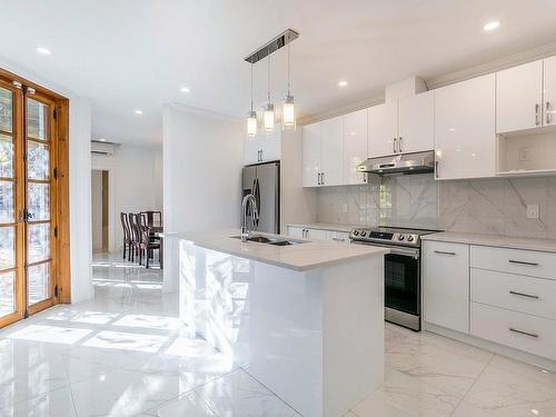 Cuisine - 4072 Rue Clark, Montréal (Le Plateau-Mont-Royal), QC - Indoor Photo Showing Kitchen With Double Sink With Upgraded Kitchen