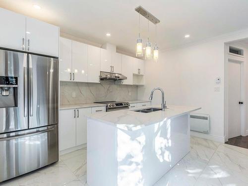 Cuisine - 4072 Rue Clark, Montréal (Le Plateau-Mont-Royal), QC - Indoor Photo Showing Kitchen With Double Sink With Upgraded Kitchen