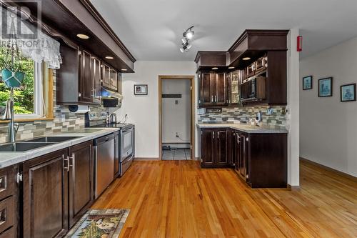 11 Legion Road, Portugal Cove, NL - Indoor Photo Showing Kitchen With Double Sink