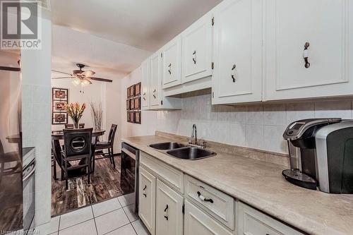 234 Willow Road Unit# 307, Guelph, ON - Indoor Photo Showing Kitchen With Double Sink